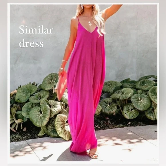 strapless open back dress Cream Floral Smocked Long Sleeve Maxi Dress main image 1